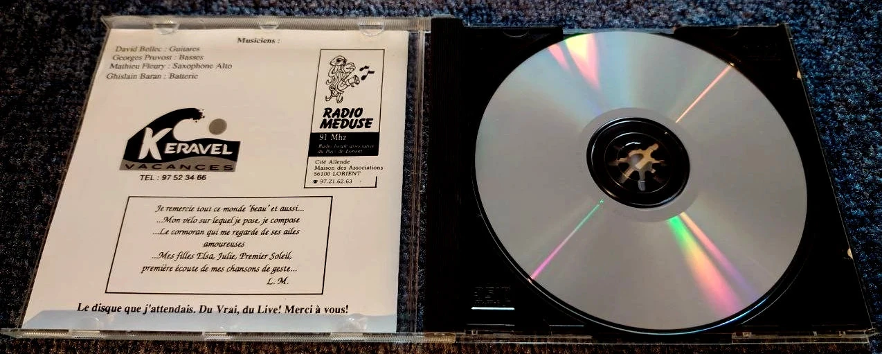 🌟 CD raro: Léal Martinez - Entre o Rock e a Duna 1990 🎸🏺 – photo 4